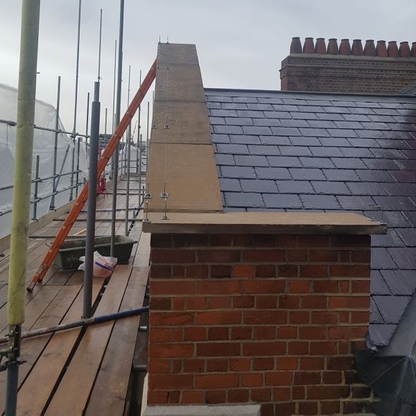 Bird wire deterrent system installed on ledge in London