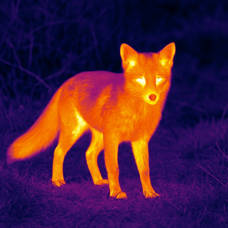 Thermal imaging fox pest control survey in Maidstone Kent